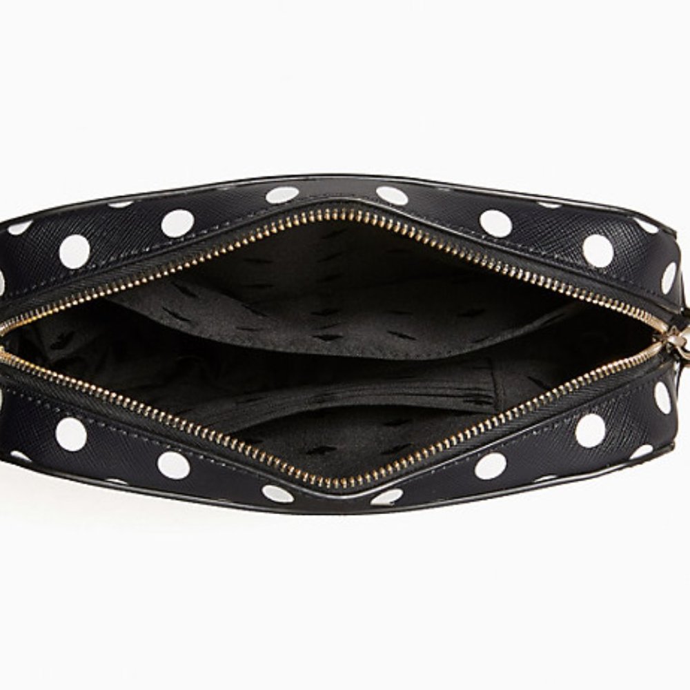 ♠️ Kate Spade Polka Dot Staci Mini Camera Bag NWT - Picture 4 of 4